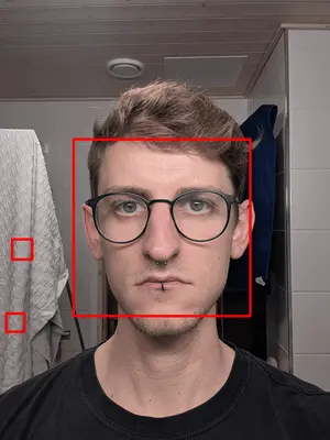 Multiple faces detected